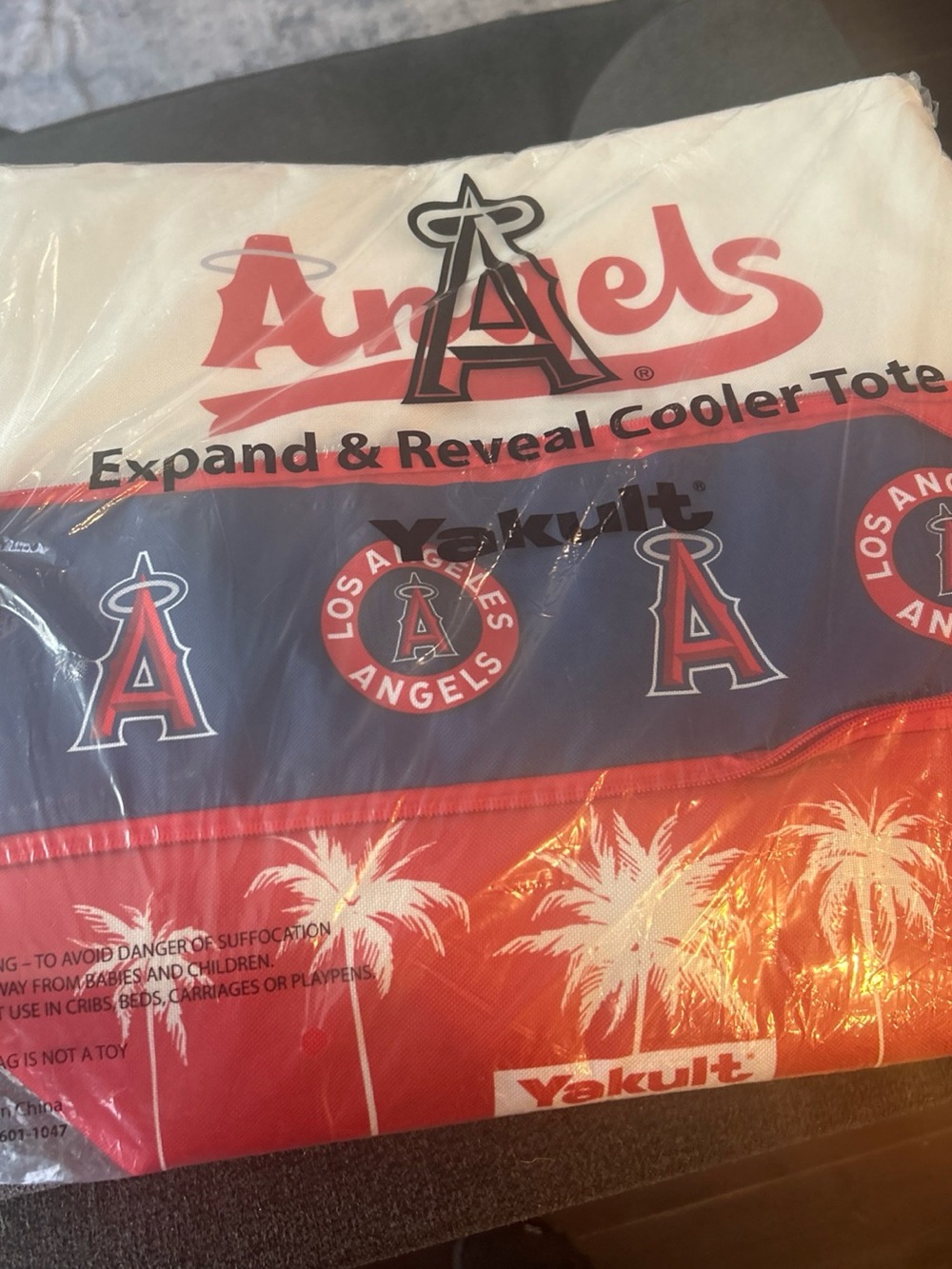 Los Angeles Angels Expand & Reveal Cooler Tote - Red Navy White